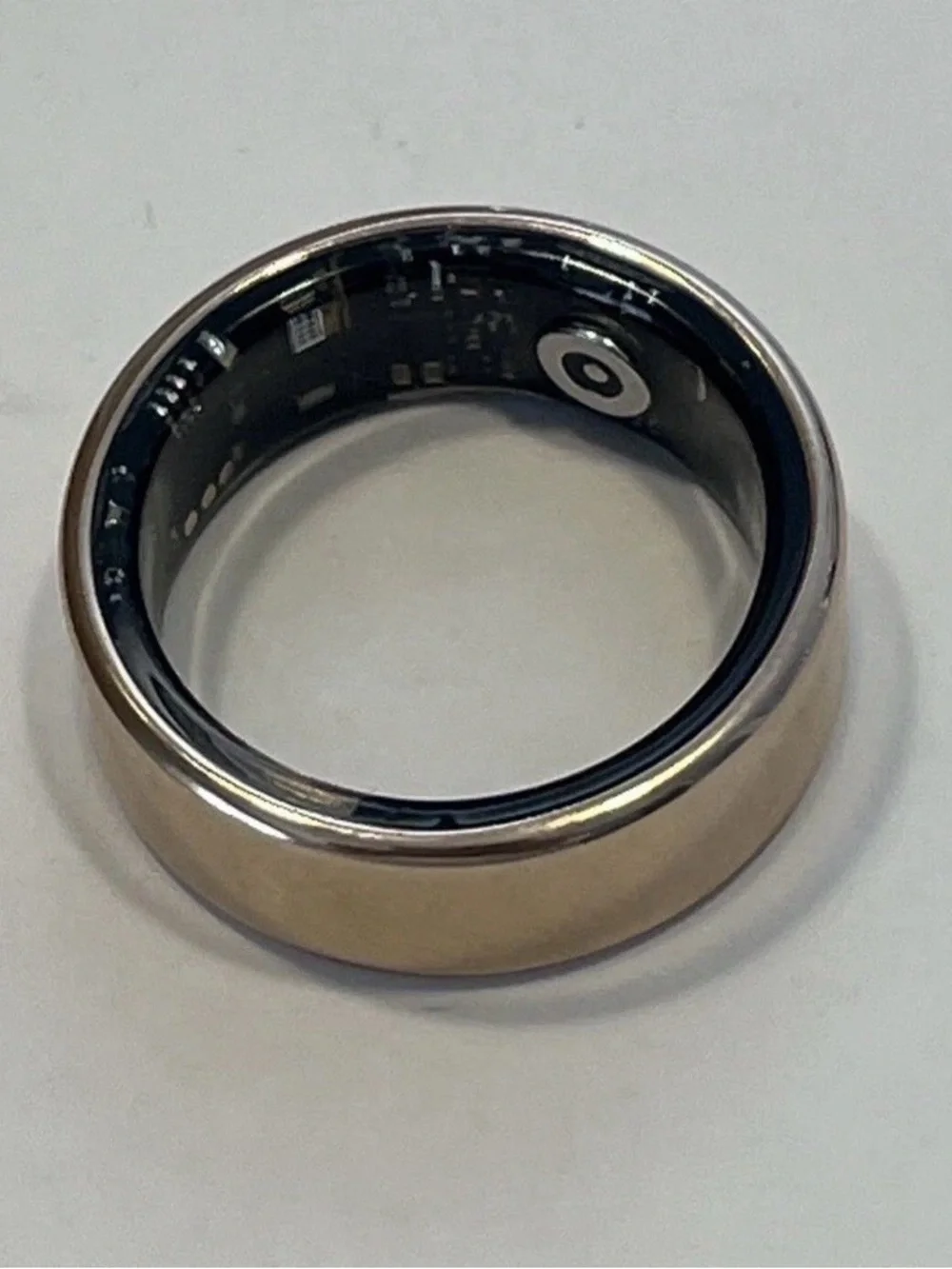 Smart Ring Basic Parameters Stainless Steel Waterproof(5ATM) Size 9 Gold